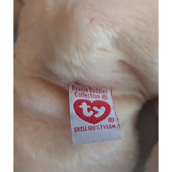 Ty Beanie Buddies 2004 Teddy Bear 14" Plush Pink Sweetest Heart Valentine's Day - Picture 6 of 6